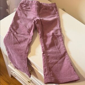 H&M Kids Dusty Pink Corduroy Trousers